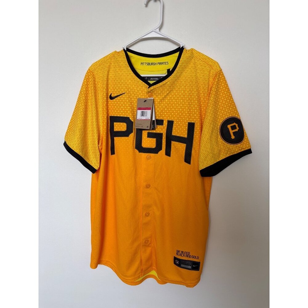 Pittsburgh Pirates Nike Paul Skenes #30 City Connect Jersey Mens Medium MLB, new